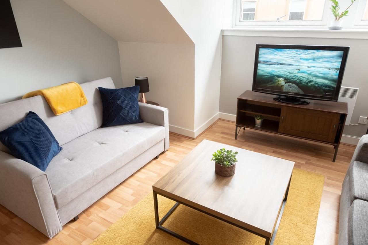 Modern Merchant City Apartment By George Square 글라스고 외부 사진